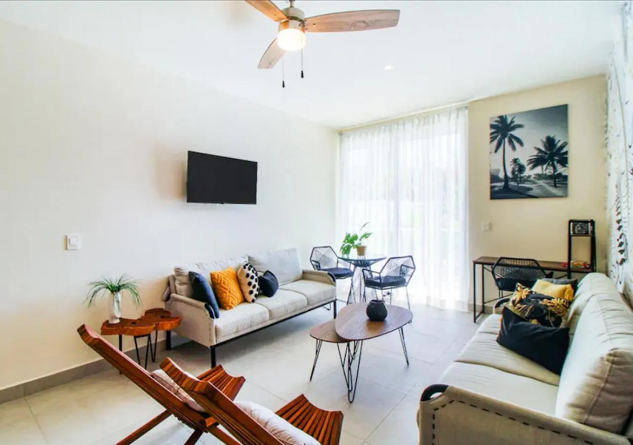 Akumal Bay, Planta Baja A Pasos De La Playa Apartamento