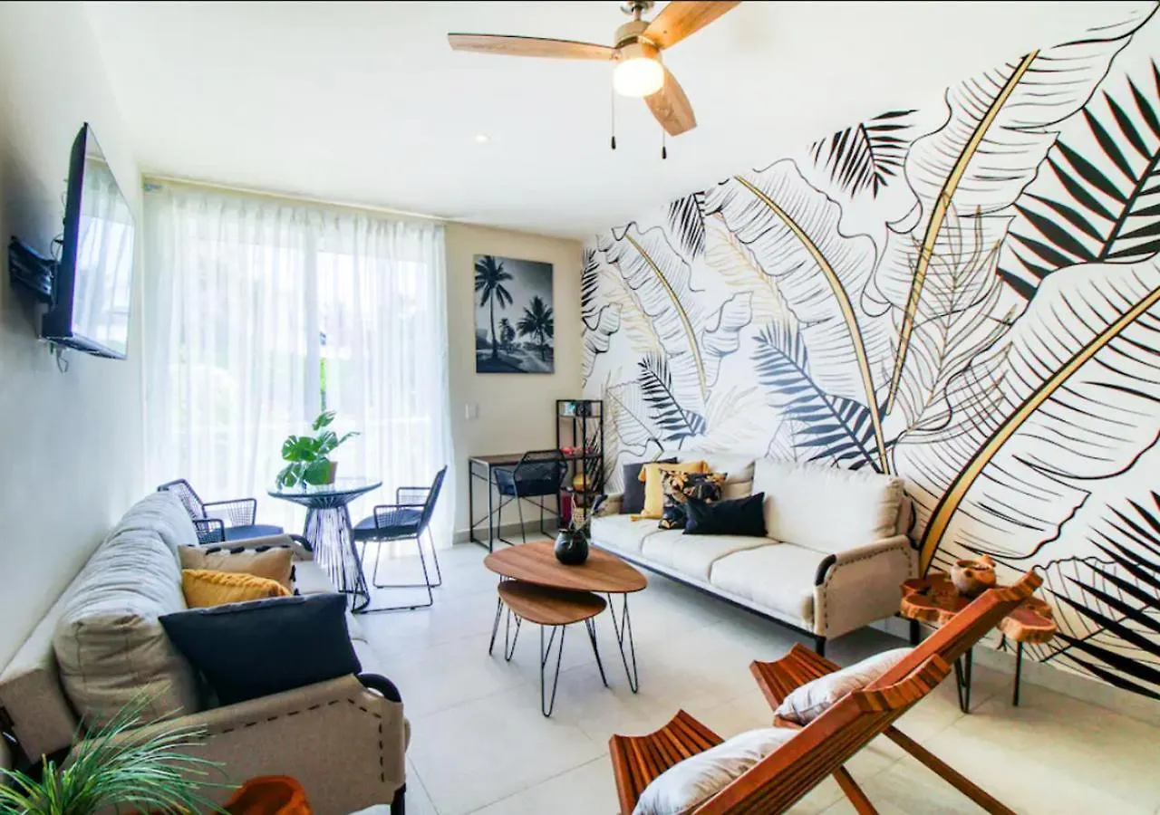 Akumal Bay, Planta Baja A Pasos De La Playa Apartamento