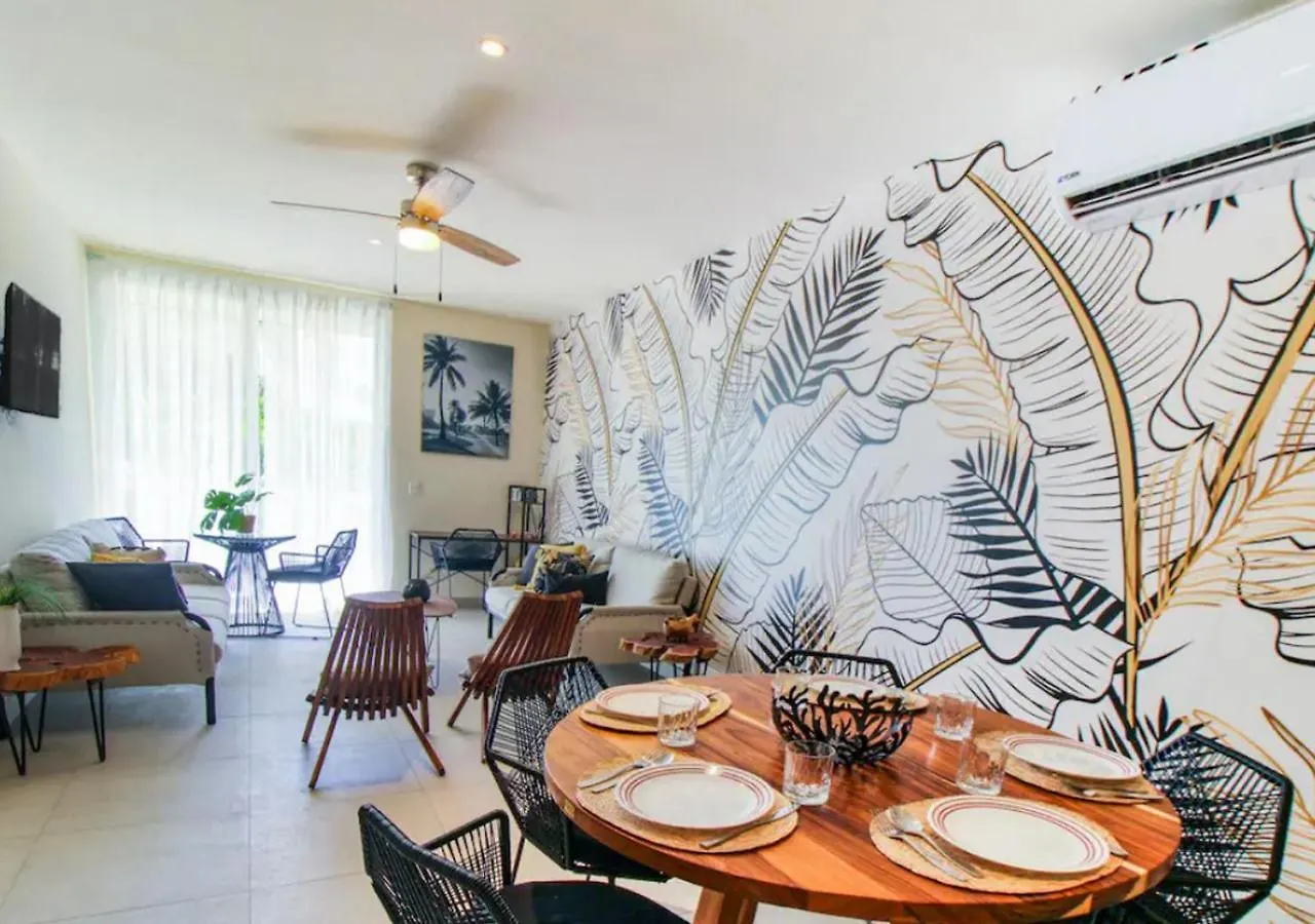 Akumal Bay, Planta Baja A Pasos De La Playa Apartamento
