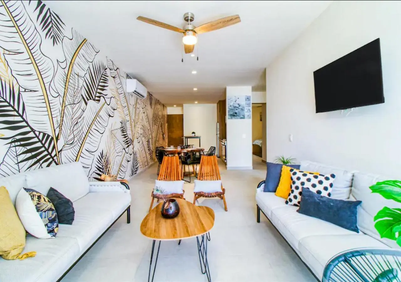 Akumal Bay, Planta Baja A Pasos De La Playa Apartment